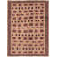 Tapis de la surface en laine 7 pi 3 po x 9 pi 7 po one-of-kind à la main-noué la 2010 baluch Yadkinville