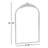 Everlaine Modern Victorian Accent Mirror-811840239