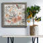 «Peach & Rust Blooms II», toile encadrée de qualité supérieure - prête à être accrochée-1592412524-1592412525