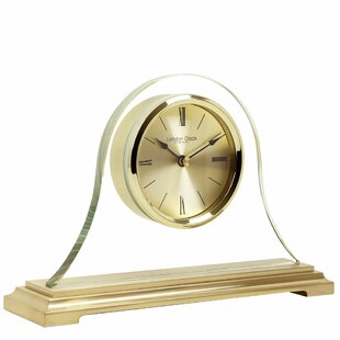 Gold Napoleon Mantel Clock