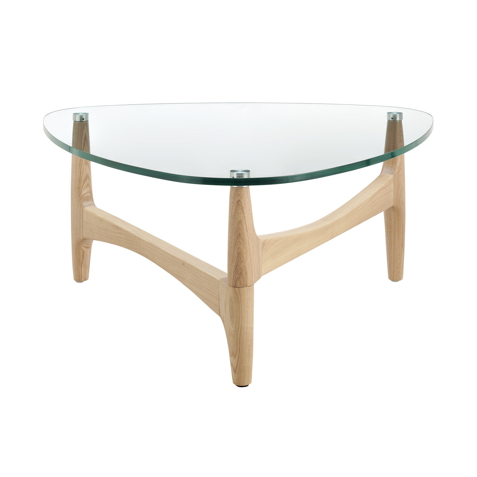 Etna Coffee Table, Natural, 15.5" H x 35.44" L x 35.44" W