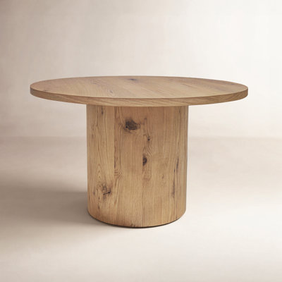 48" Oak Dining Table