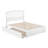 Starkington Solid Wood Platform Bed with Panel Footboard and Trundle-2015064440