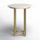 Wainwright Round Marble Dining Table