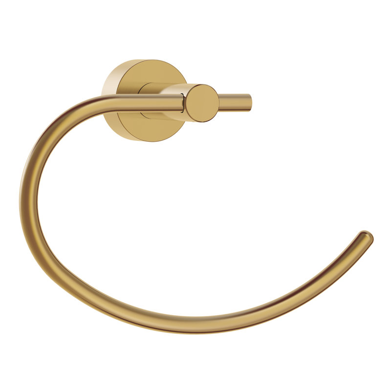 Parma Wall Mounted Towel Ring, Chrome