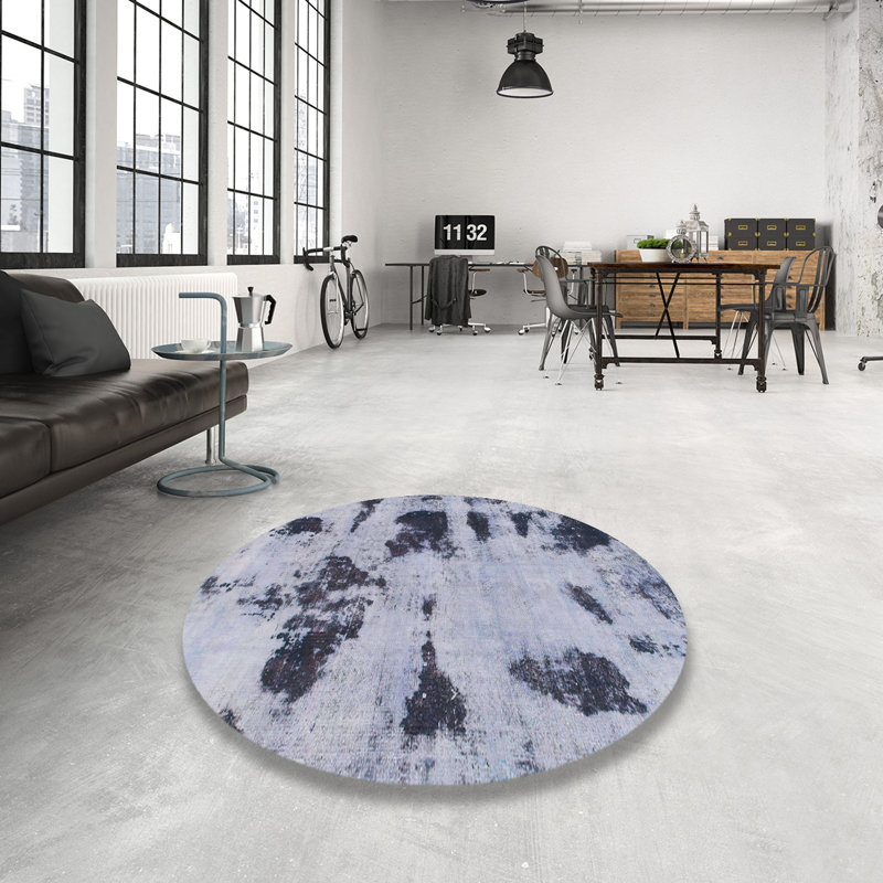 Abstract Indoor Rug, Round 3'