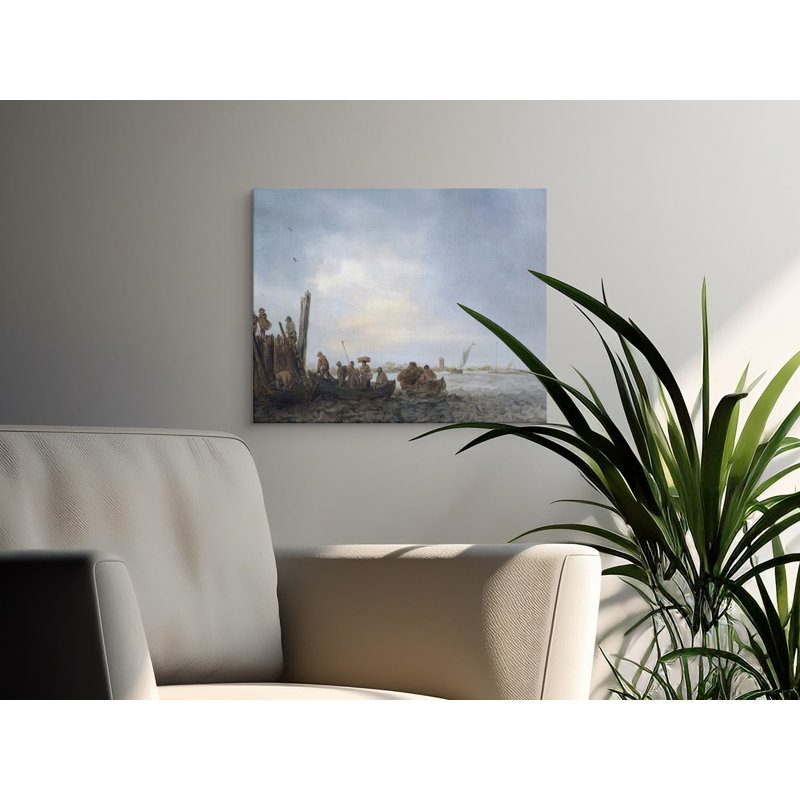 Mirabal Wrapped Canvas Print Set, 48x16