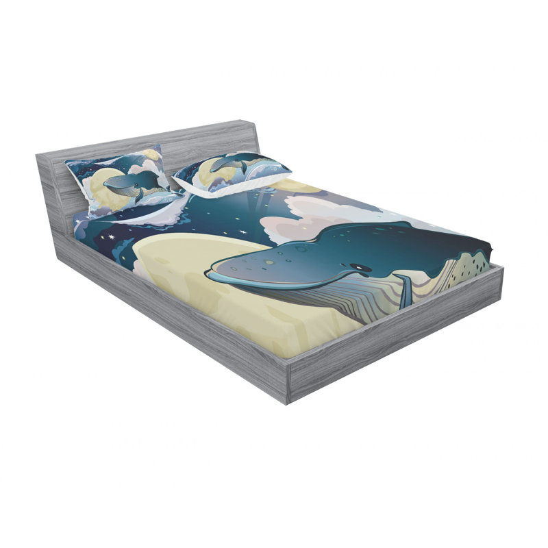 Microfiber Sheet Set, Full Sheet Set with 2 Pillowcases