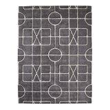 Wool Area Rug in Gray