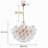 9-Light Modern Artistic Glass Bubble Chandelier-893105197