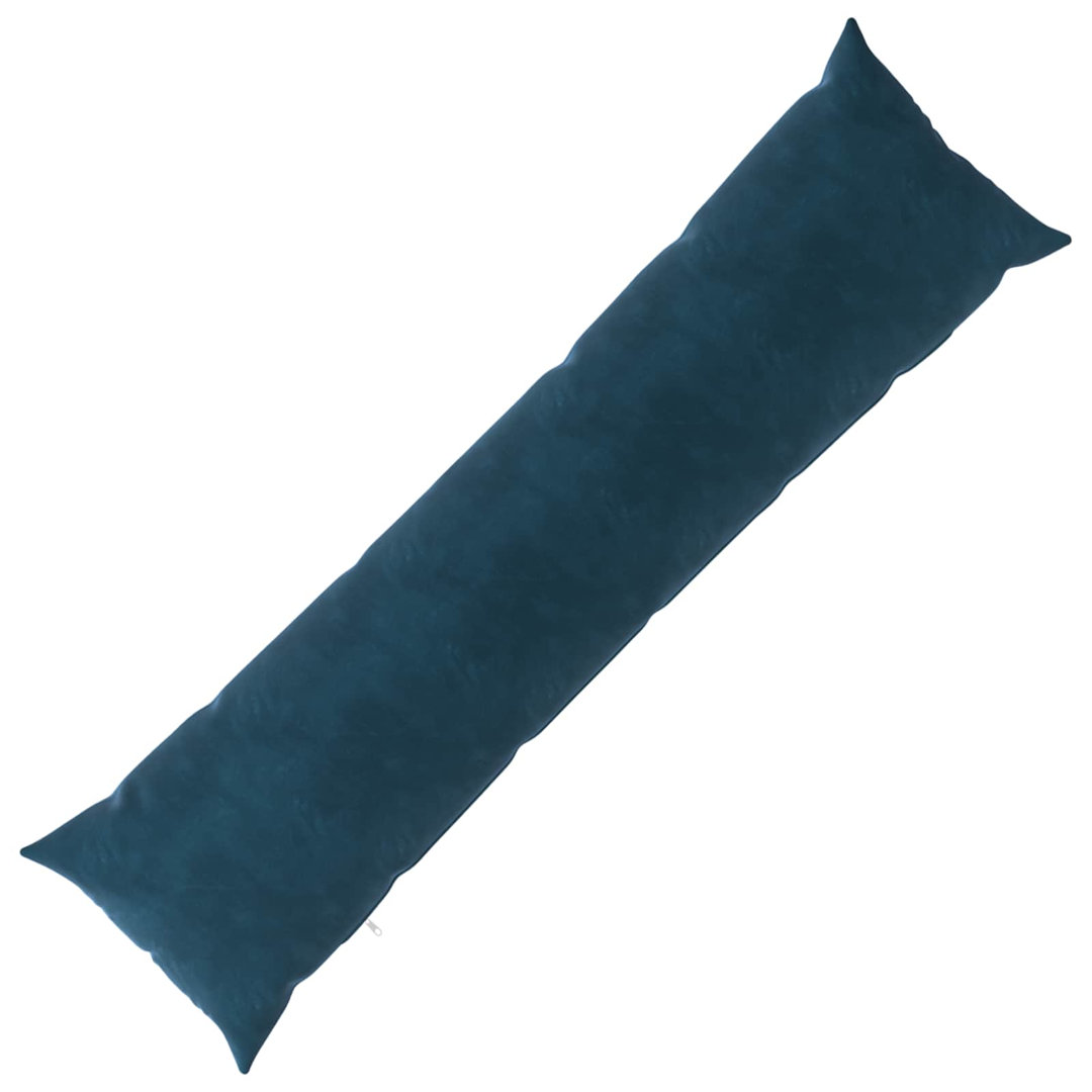 VIDAXL - Cushion Cover HEERLEN - Velvet - Blue - 40 x 145 cm - Image 2