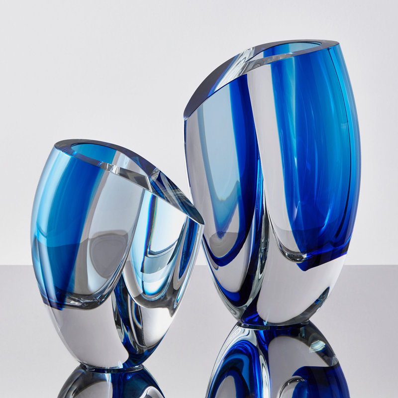 Mirage Handmade Crystal Glass Table Vase