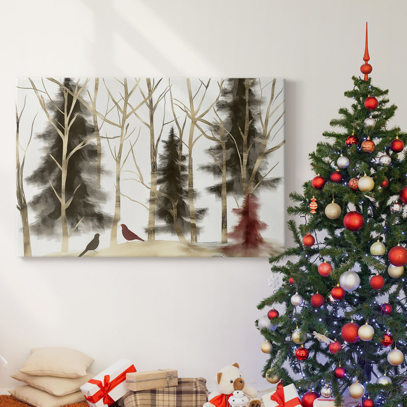 Christmas Holiday Arts - Toile tendue avec châssis XMA171325, H 24 po x l 36 po