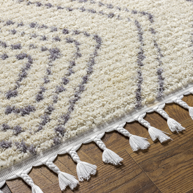 Shag Area Rug, Rectangle 9'2" x 12'