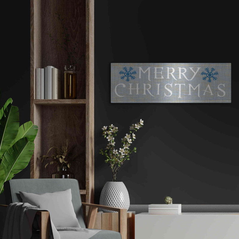 «Christmas Affinity III Gray» par James Wiens, H 12 po x l 36 po