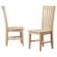 Chaise en bois massif Maner