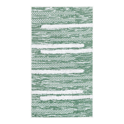 Jermeka Performance Cotton Geometric Indoor Rug