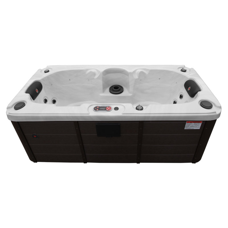 Canadian Spa Yukon UV Hot Tub 2-Person 17-Jet with Blackout Insulation and UV Light Water Care