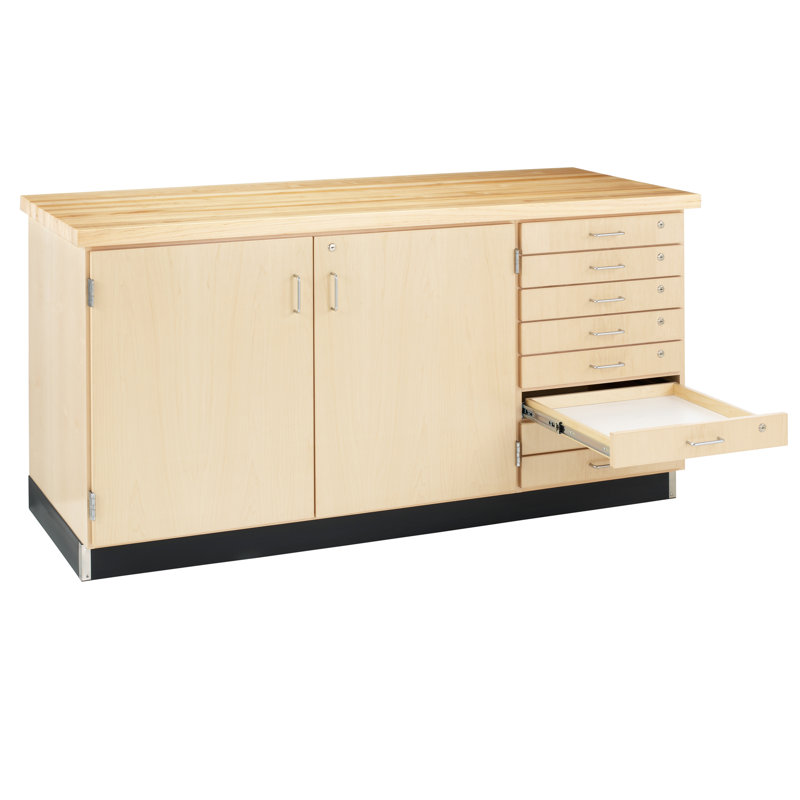 Armoire de classe avec portes, Érable