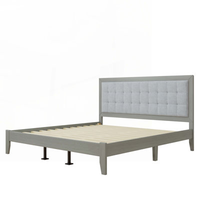 Spencer Tufted Upholstered Platform Bed