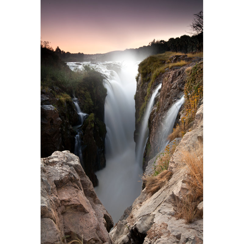Epupa Falls by 2630ben - Wrapped Canvas Print, 46cm H x 30cm W