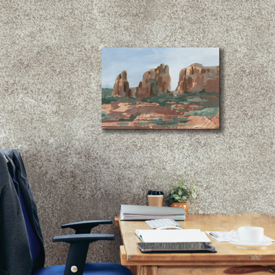 " Western Rock Formation 2 " by Ethan Harper