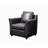 Silloth Faux Leather Armchair-490507401