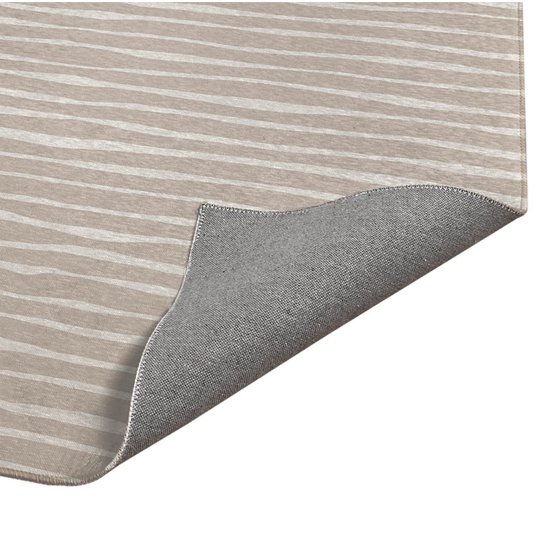 Tapis de bureau Sploog, L 6 pi x L 4 pi, Taupe