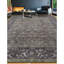 Tapis brun clair et brun de haute qualité noué à la main