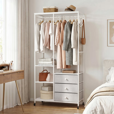 0 Door Aluminum Wardrobe