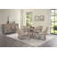 Buffet Power Raedy avec portes d'armoire en verre