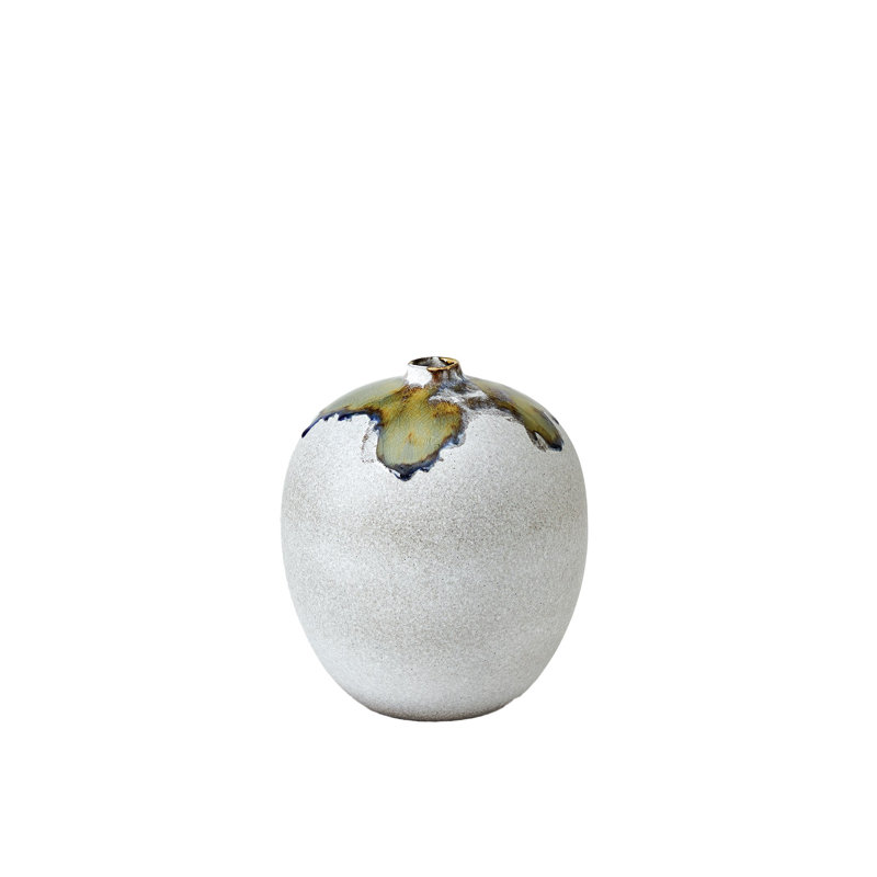 Ceramic / Porcelain Table Vase, Overall Height-  9.75"