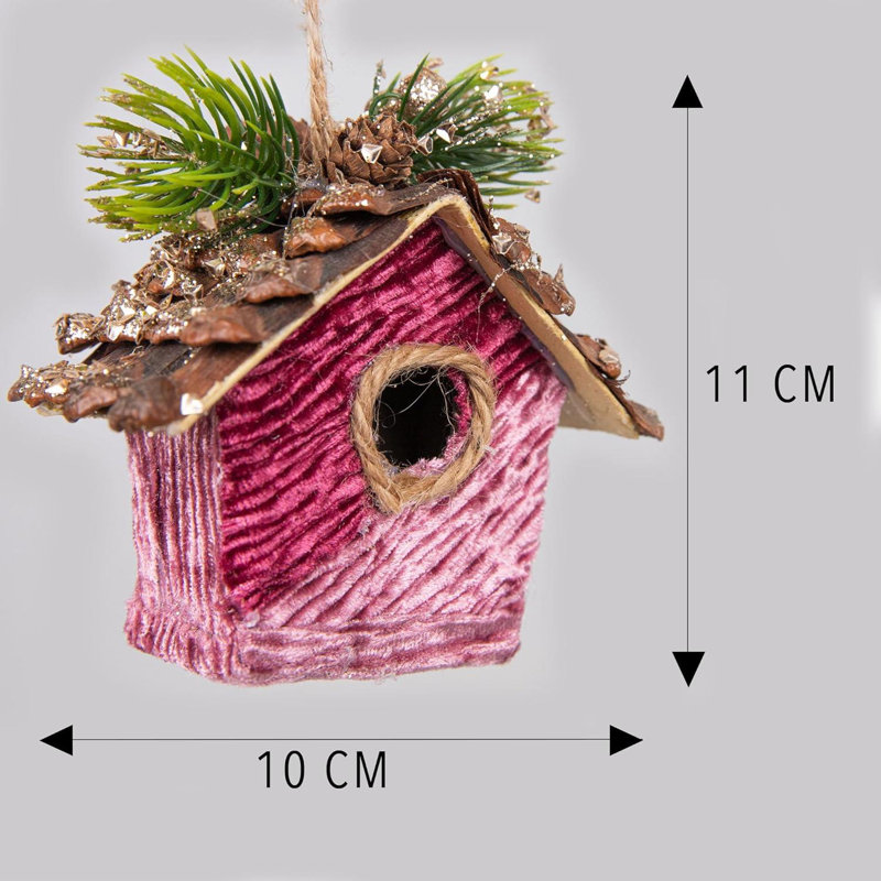 10cm PVC No Holiday Shaped Ornament