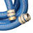 Apache 20 Foot Long 2 Inch Diameter 58 PSI Flexible PVC Pool Hose, Blue
