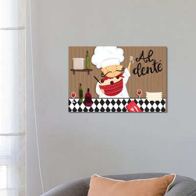 Bon Appetit III by Jessica Weible - Wrapped Canvas Gallery-Wrapped Canvas Giclée