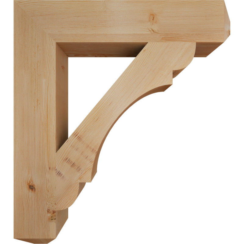 Support pour artisan olympique, H 32 po x l 5,5 po x P 36 po, Douglas (lisse)