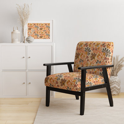 Harriger - Upholstered Mid-Century Accent Arm Chair