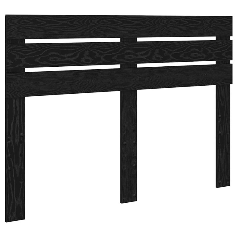 Headboard, EU Double - 150 x 200 cm, Black Oak