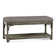 Summer Retreat Wicker Shelf Storage Bench