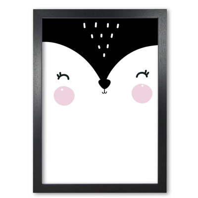 Penguin Face Scandi - Print