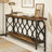 70.9" Industrial Console Table, 2-tier Entryway Table