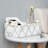 Decorative Collapsible Rectangular Fabric Storage Bin Organizer Basket With Wooden Handles For Clothes Storage-46921493