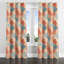 Rideaux abstraits pour chambre à coucher - Rideau à œillets motif bord de mer - 1 panneau-1873036390-1873036386