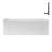 Streamline 60 in. x 32 in. Acrylic Right-Hand Drain Alcove Bathtub in Glossy White With External Drain-108366680