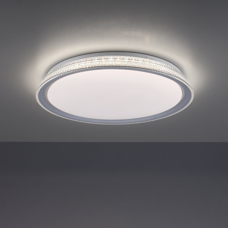 Lolasmart-KARI LED Flush Mount, 2cm H x 45cm W x 45cm D.