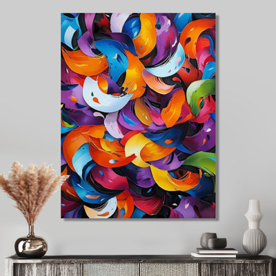 «Miami Pop Art», impression sur métal, mosaïque de papier coloré II