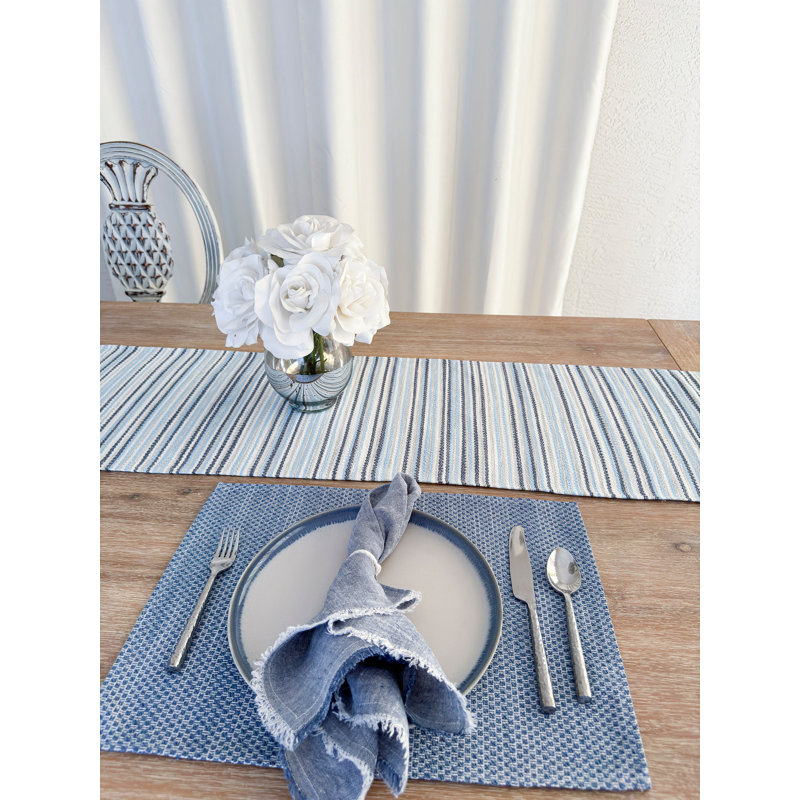 Yacht Striped Table Runnner