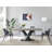 Metal Base Dining Table