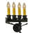 Victorian Candle Wall Light