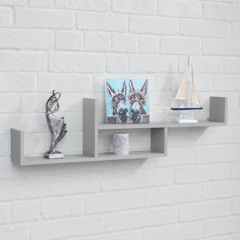 Floating Shelf, Grey